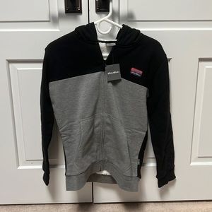 Eddie Bauer fleece-lined full zip hoodie NWT Size 14 (L)